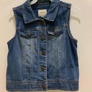 CHEROKEE kids denim vest size 10/12